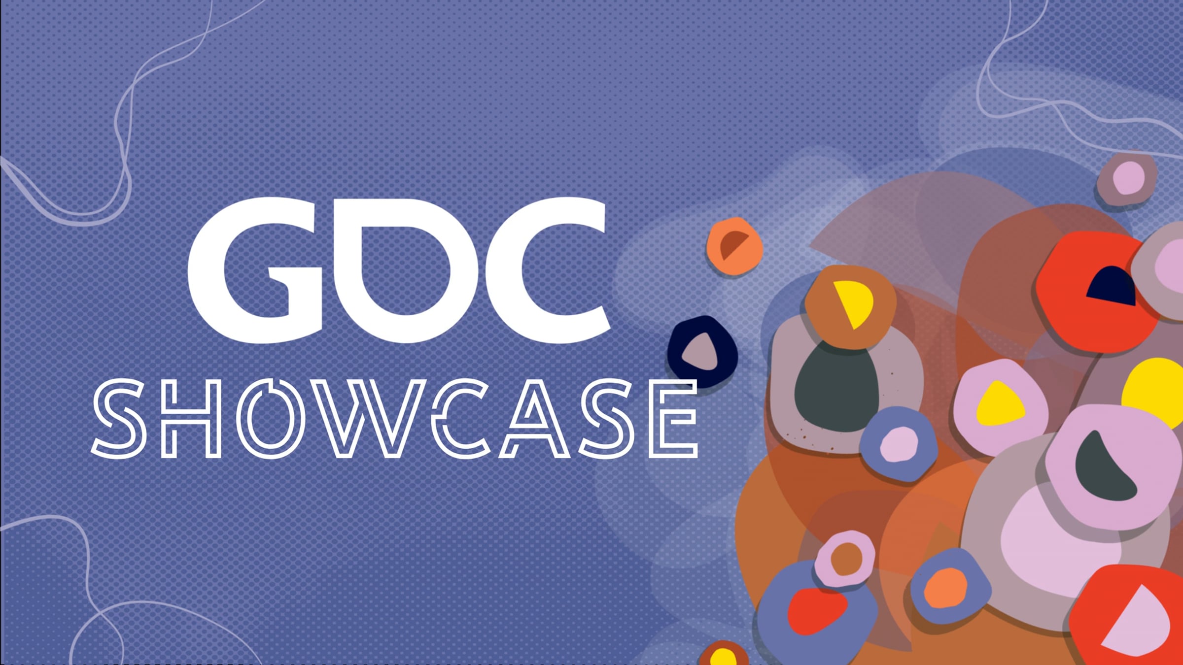 Still from the GDC 2023 keynote and virtual event stinger